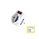 Adattatore rotante Spina 2P+T 10A 250V~ Prese 2P+T 10/16A 250~ 1 Bipasso Schuko protezione da sovraccarico (300614BI)