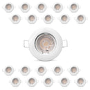 Elide - Faretto spot fisso- foro 60 -220V-GU10-IP20 (400571)