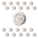 Elide - Faretto spot fisso- foro 60 -220V-GU10-IP20 (400571)