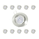 Danira - Faretto spot orientabile - foro 74 -220V - GU10 - IP20 (400572)