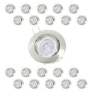 Danira - Faretto spot orientabile - foro 74 -220V - GU10 - IP20 (400572)