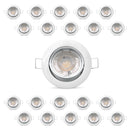 Danira - Faretto spot orientabile - foro 74 -220V - GU10 - IP20 (400572)