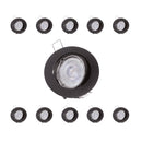 Danira - Faretto spot orientabile - foro 74 -220V - GU10 - IP20 (400572)