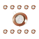 Danira - Faretto spot orientabile - foro 74 -220V - GU10 - IP20 (400572)