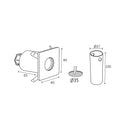 Sveva - Incasso a led foro 35 IP68 12V - 3W - 175lumen (400791)