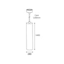Elody - Lampada a sospensione - 7W Led GU10 (400961)