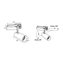 Proiettore per binario EURO 4 - 30W - 2700 Lumen (400988)