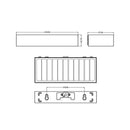 Alessia - Lampada solare a parete - Con sensore di movimento - 6W (401083)