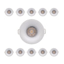 Penelope - Faretto da incasso IP65 - foro 72 - GU10 (401092)