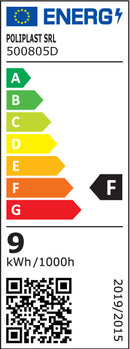 Lampada Spot LED GU10 9W 110° 3000 / 4200 / 6500 K – Poliplast
