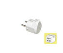 SPINA SCHUKO 90° - Uscita assiale • 2P+T 16A 250V~ (300618)