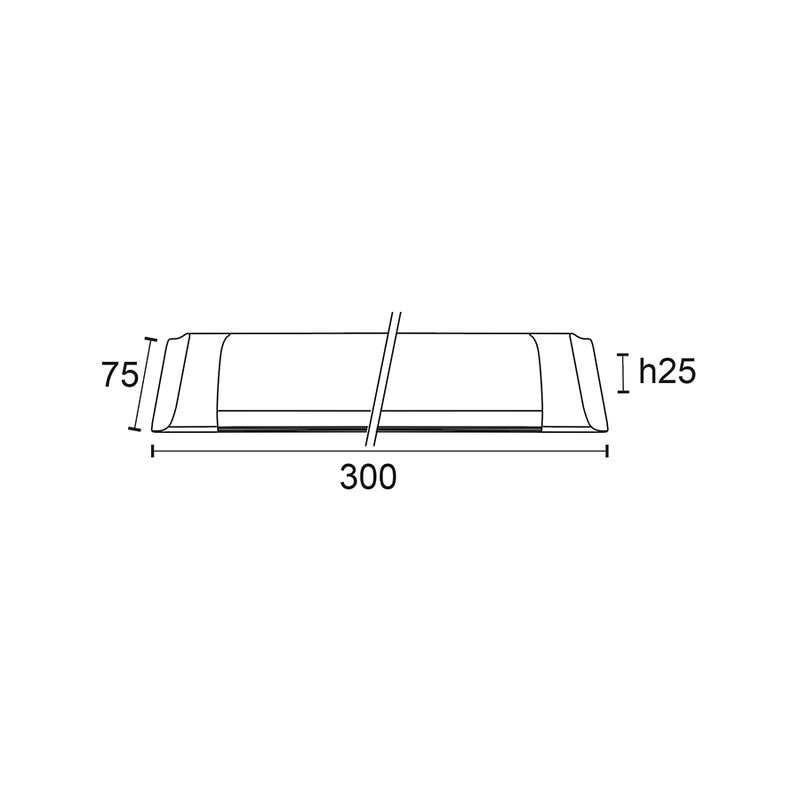 Giorgia - Plafoniera a LED da interno Tricolor - 9W - 1100 Lumen (400801X)