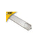 Kit Profilo Angolare in Alluminio 2mt per Strisce LED con Diffusore Smerigliato, Tappi e Clips (400931)
