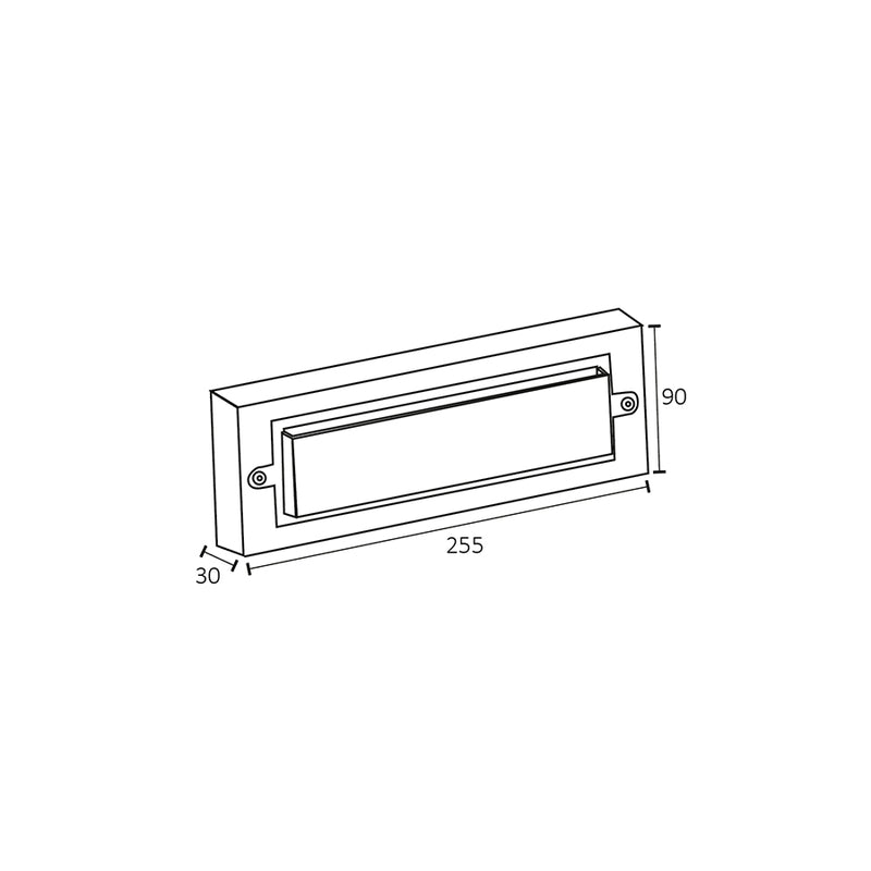 Gilda - Segnapasso in Polipropilene - 6W - 780 Lumen (401013C)