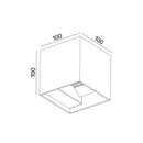 Nicole - Applique da parete - 10W - 1100 Lumen - Tricolor (401099)