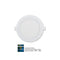 Vanessa - Pannello LED da incasso Ø12,8cm - 9W - 900 Lumen - Tricolor (401106X)