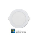 Vanessa - Pannello LED da incasso Ø14,5 cm - 12W - 1200 lm - Tricolor – Poliplast (401107X)