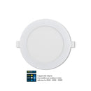 Vanessa - Pannello LED da incasso Ø17,0 cm - 18W - 1800 lm - Tricolor – Poliplast (401108X)