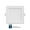 Camilla - Pannello LED da incasso 22,5x22,5cm - 24W - 2400 Lumen - Tricolor (401113X)