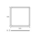 Gemma - Pannello LED 60x60cm - 40W - 5400 Lumen (401123)