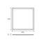 Gemma - Pannello LED 60x60cm - 40W - 5400 Lumen (401123)