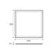Gemma - Kit cornice per Pannelli LED - varie misure (401125)