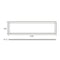 Gemma - Kit cornice per Pannelli LED - varie misure (401125)