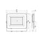 Dafne - Proiettore a led IP65 - 100W - 9000 Lumen - Tricolor - (401137)
