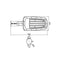 Agata - Armatura stradale a LED - 150W - 13000 Lumen (401140)