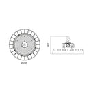 Silvana - Proiettore a sospensione - 120/150/200W selezionabile - 32000 Lumen - Tricolor (401141)