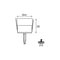 Priscilla - Incasso a led - 2W - 180 lumen (401148)