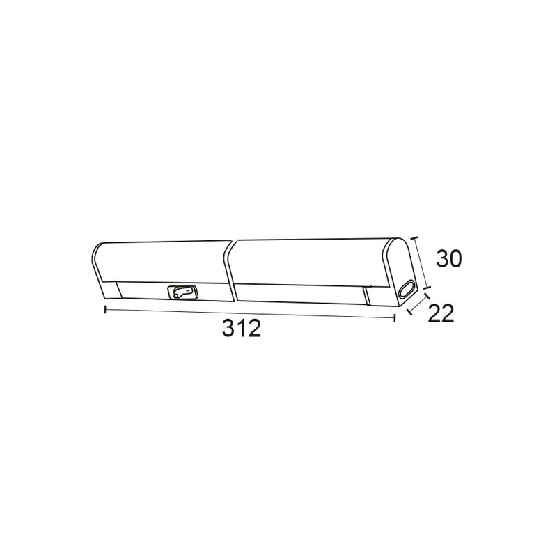 Veronica - Plafoniera a LED da interno - 4W - 440 Lumen (401149CCT)