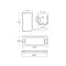Kit Dimmer - Radiocomando 1 zona + Ricevitore LED Dimmer RF + pulsante (401156)