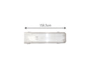 Ofelia - plafoniera stagna IP65 per 2 tubi LED da 150 cm (400755-58-2LED)