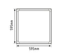 Giordana - Pannello LED 60x60 cm - 40W - 3600 Lumen (400765)